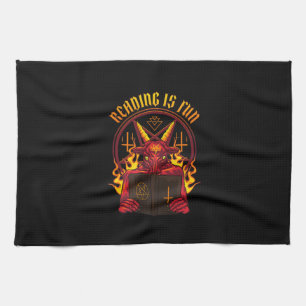 Linge De Cuisine Chèvre Satanic Pagan Premium