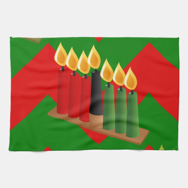 Linge De Cuisine chevron kwanza (Horizontal)