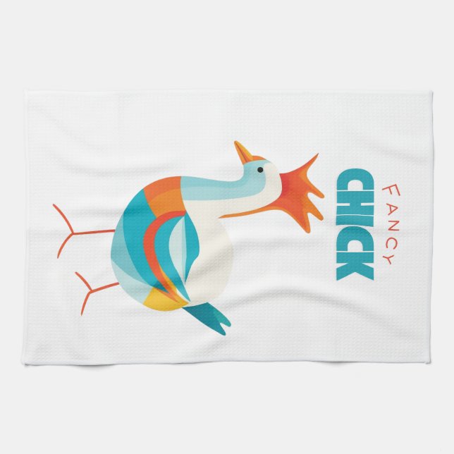 Linge De Cuisine Chick élégant (Horizontal)