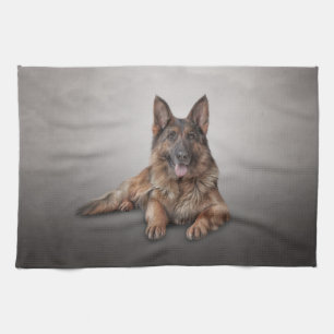 Linge De Cuisine Chien de berger allemand