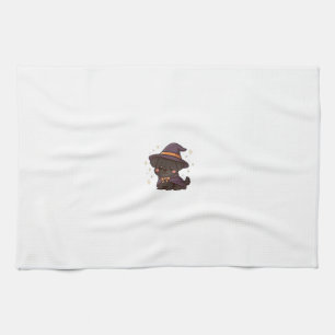 Linge De Cuisine Chien drôle et effrayant � Chien de Halloween Kawa