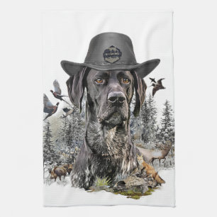 Linge De Cuisine Chiens de chasse (BSP)