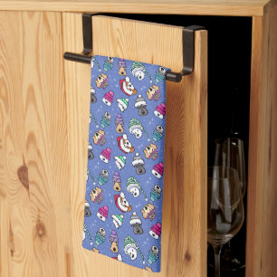 Linge De Cuisine Chiens d'hiver