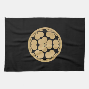 Linge De Cuisine Chosokabe Mon clan samouraï japonais