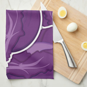 Linge De Cuisine Chou pourpre funky