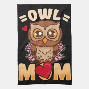 Linge De Cuisine Chouette maman Cadeau pour propriétaire Owner Ow