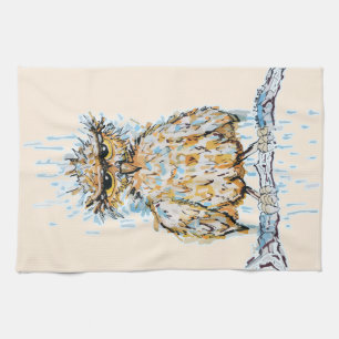 Linge De Cuisine Chouette mouillée