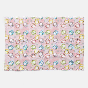 Linge De Cuisine Chouettes