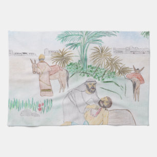 Linge De Cuisine Christian Artwork Le bon samaritain