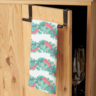 Linge De Cuisine Christmas Garland Kitchen Towel