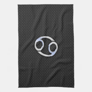 Linge De Cuisine Chrome Comme Cancer Zodiac Connexion Snake Skin St