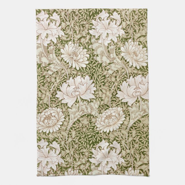Linge De Cuisine Chrysanthemum Gold, William Morris (Vertical)
