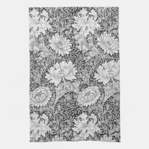 Linge De Cuisine Chrysanthemum Grey, William Morris