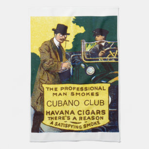 Linge De Cuisine Cigares Club Cubano vintages