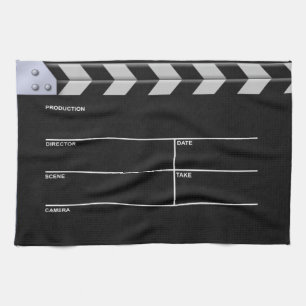 Linge De Cuisine Cinéma de claquette