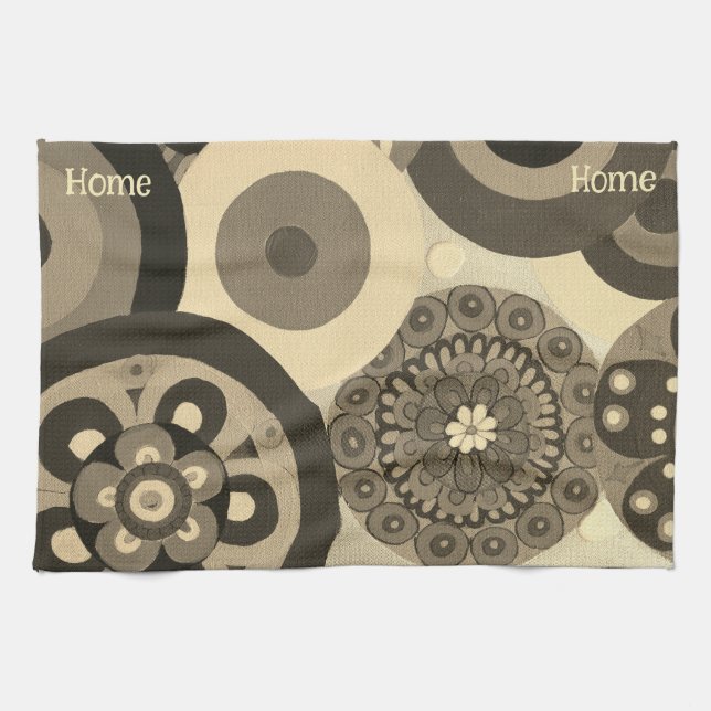 Linge De Cuisine Circled Kitchen Towel (Horizontal)