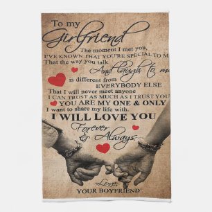 Linge De Cuisine Citation d'amour pour amie   Meilleur Cadeau Pour 