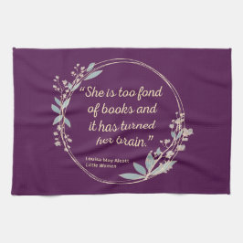 Linge De Cuisine Citation de Little Women II - Style mignon