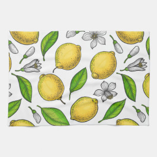 Linge De Cuisine Citrons