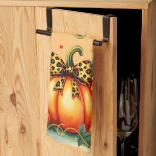Linge De Cuisine Citrouille automne