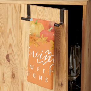 Linge De Cuisine Citrouille d'automne Orange