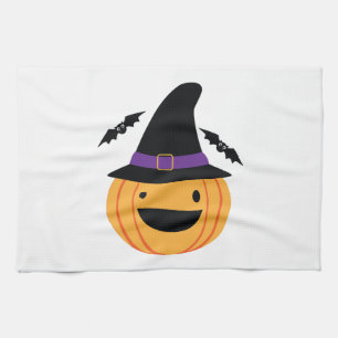 Linge De Cuisine Citrouille Halloween Jack O Lanterne Chauve-Souris