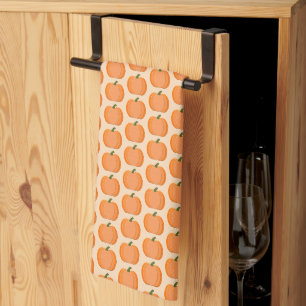 Linge De Cuisine Citrouille neutre de genre orange mignon