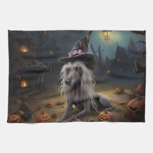 Linge De Cuisine Citrouilles Épouvantables Halloween Crêtées Chinoi