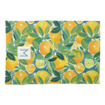 Citrus Lemon Orange Lime INITIAL Artiste Coloré