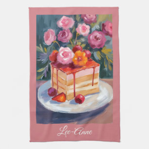 Linge De Cuisine Cke & Fleurs Aquarelle – Décor Cosy