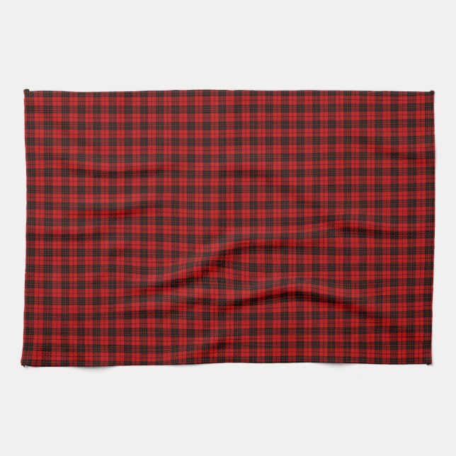 Linge De Cuisine Clan Brodie Tartan Plaid (Horizontal)