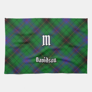Linge De Cuisine Clan Davidson Tartan