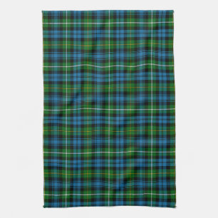 Linge De Cuisine Clan Écossais Campbell D'Argyll Tartan Plaid
