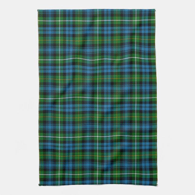 Linge De Cuisine Clan Écossais Campbell D'Argyll Tartan Plaid (Vertical)