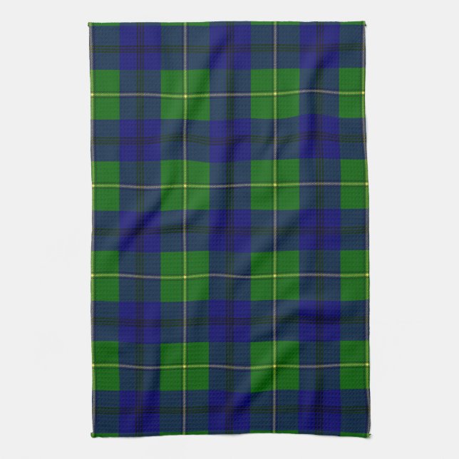 Linge De Cuisine Clan écossais Johnston Tartan Plaid (Vertical)