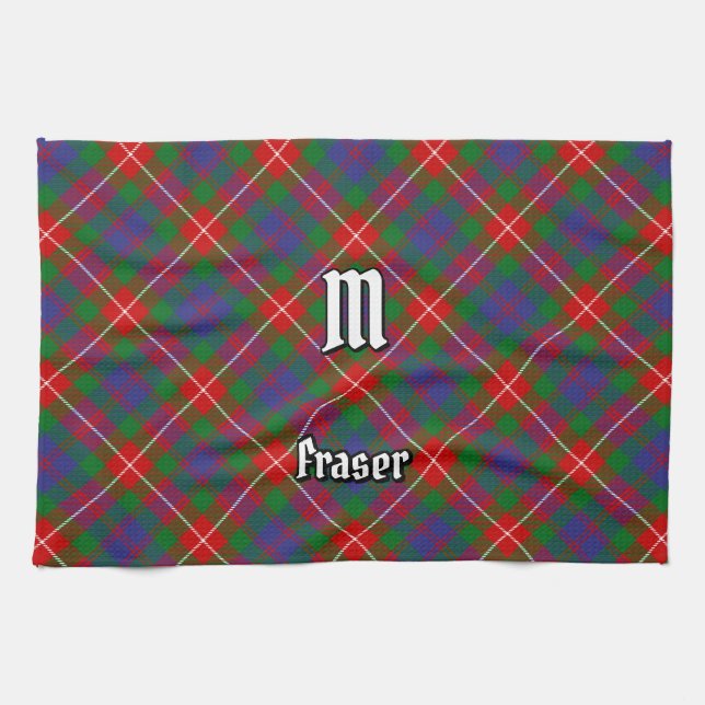 Linge De Cuisine Clan Fraser Clan Fraser de Lovat Tartan (Horizontal)
