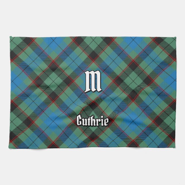 Linge De Cuisine Clan Guthrie Tartan (Horizontal)