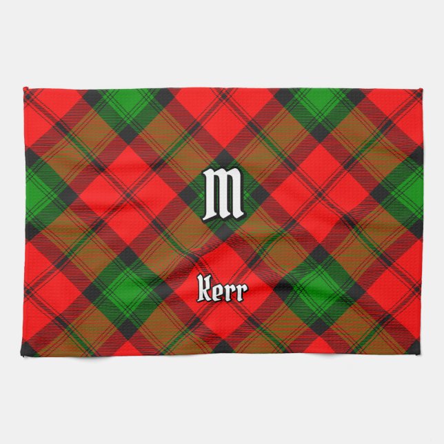 Linge De Cuisine Clan Kerr Tartan (Horizontal)