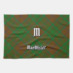 Linge De Cuisine Clan MacAlister de Glenbarr Hunting Tartan