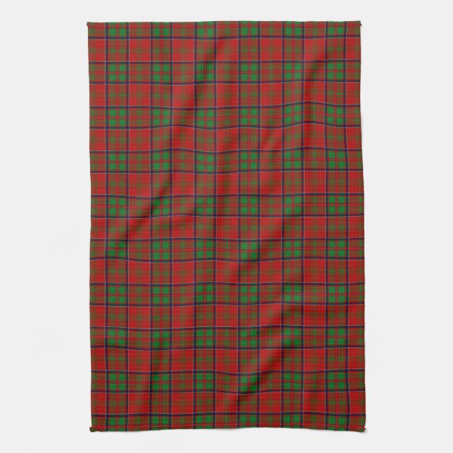 Linge De Cuisine Clan MacDonald de tartan de Glencoe (Vertical)
