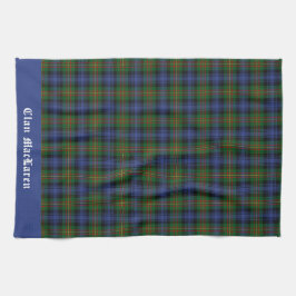 Linge De Cuisine Clan MacLaren Tartan Plaid personnalisable