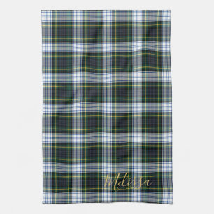 Linge De Cuisine Clan personnalisé Gordon Tartan Nom du plan