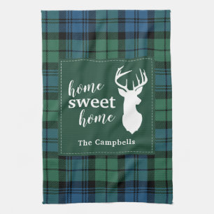Linge De Cuisine Clan Russe Personnalisé Plaid Campbell Tartan
