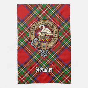 Linge De Cuisine Clan Stewart Crest
