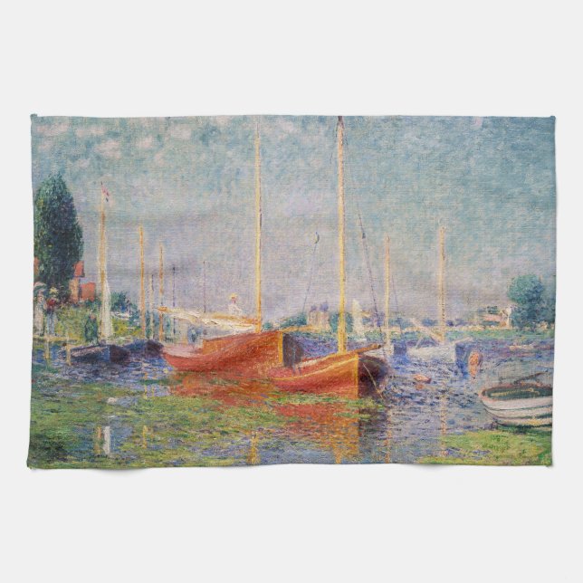 Linge De Cuisine Claude Monet - Argenteuil (Horizontal)