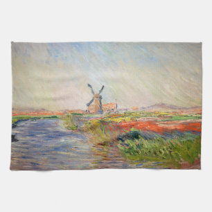 Linge De Cuisine Claude Monet - Champ de Tulipes en Hollande