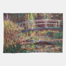 Claude Monet - Eau Lily étang, Harmonie rose