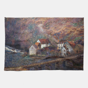 Linge De Cuisine Claude Monet - Le pont de Vervy