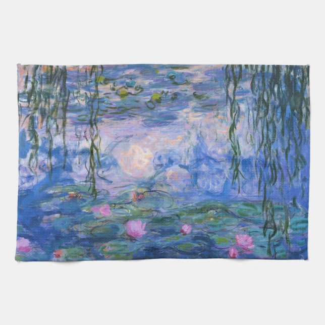 Linge De Cuisine Claude Monet - Lys à eau, 1916 (Horizontal)
