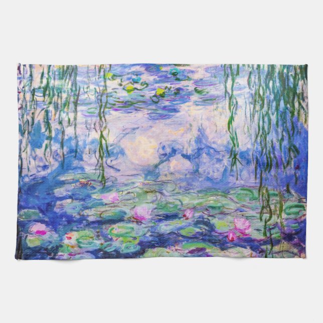 Linge De Cuisine Claude Monet - Nymphéas / Nymphéas 1919 (Horizontal)